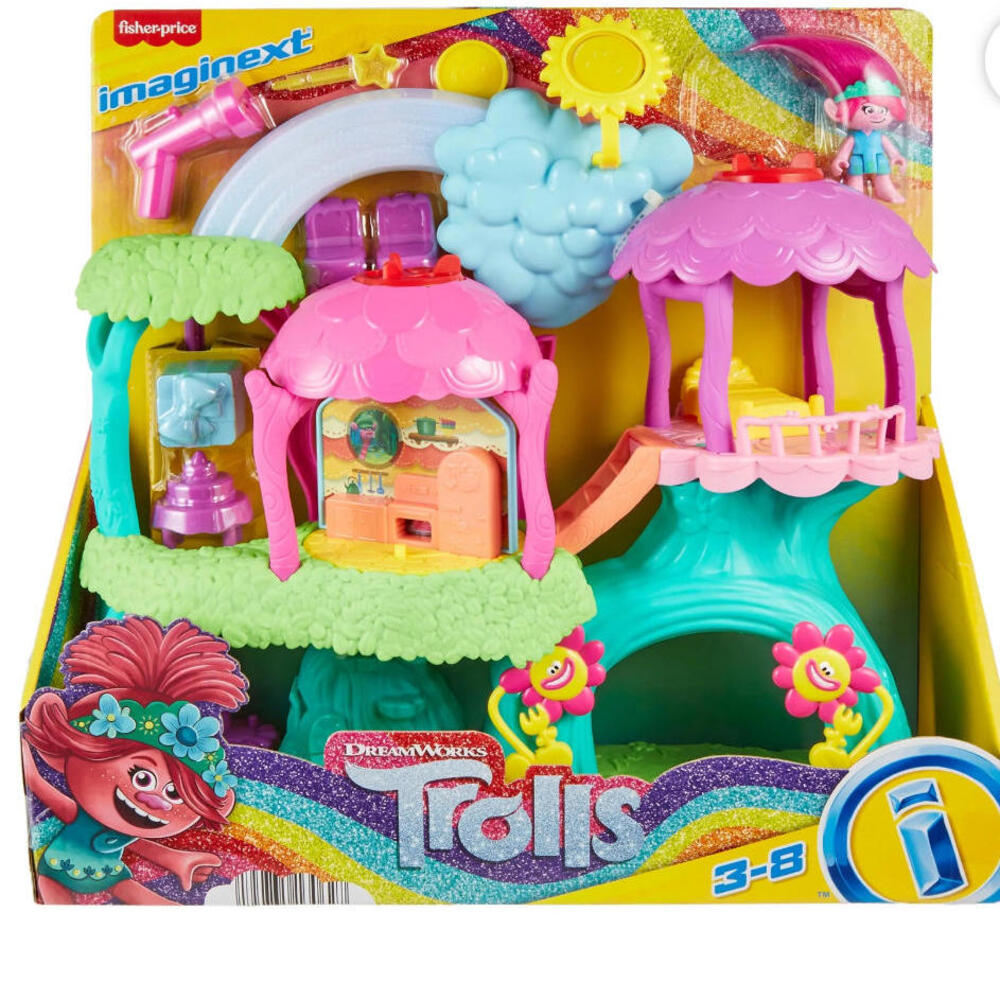 Fisher-Price Imaginext Trolls Lights and Sounds Playset